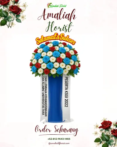 Standing Flower di Kampung Toyapakeh